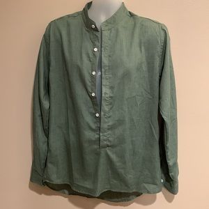 Men’s Long Sleeve Linen Shirt